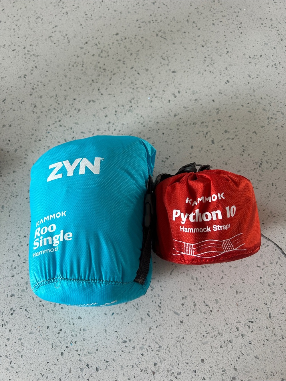 ZYN Kammok Roo Single Hammock - Teal (Packed)